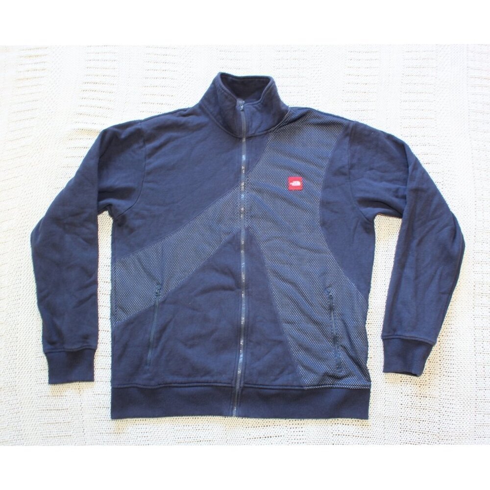 The North Face Men's Jacket Size XXL Blue Long Sleeves Full Zip Pockets Winter